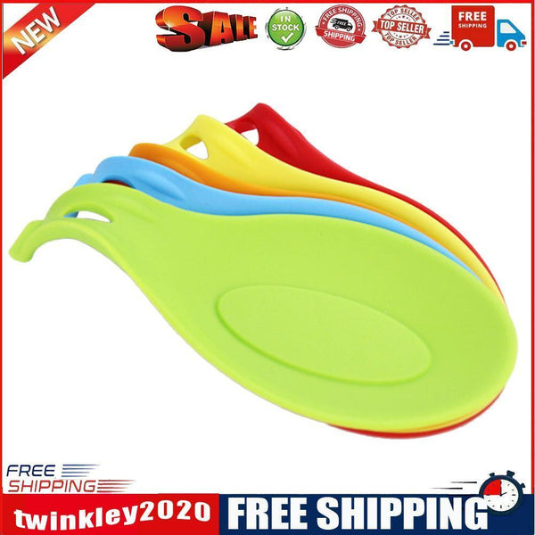 Silicone Spoon Insulation Mat Placemat Drink Glass Coaster Tray
