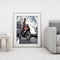 Motor Man Canvas Painted Oil Paint By Numbers Wall Art Modern DIY Bedroom Decor