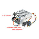 DC 10-55V Motor Speed Controller 60A CW CCW Reversible Adjustable Switch  Newly