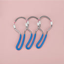 3pcs Mini Portable Stainless Steel Facial Hair Remover Spring Body Epilator