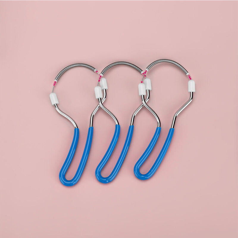 3pcs Mini Portable Stainless Steel Facial Hair Remover Spring Body Epilator