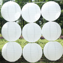 4"" Chinese Paper Lantern DIY Round Paper Ball Lamp for Wedding Party Decor
