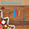 9pcs Sewing Set Plastic Elastic Band Needles Threader Wearer Clip Manual Tools