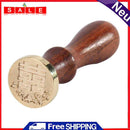 Retro Fire Painting Wax Seal Stamp Hi Word for DIY Scrapbook Envelope Wedding