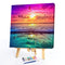Oil Paint By Numbers Picture DIY Drawing Ocean Sunset Painting Kit Artwork
