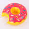 Inflatable Drink Cup Holder Donut Float Pool Party Water Coaster (Pink)