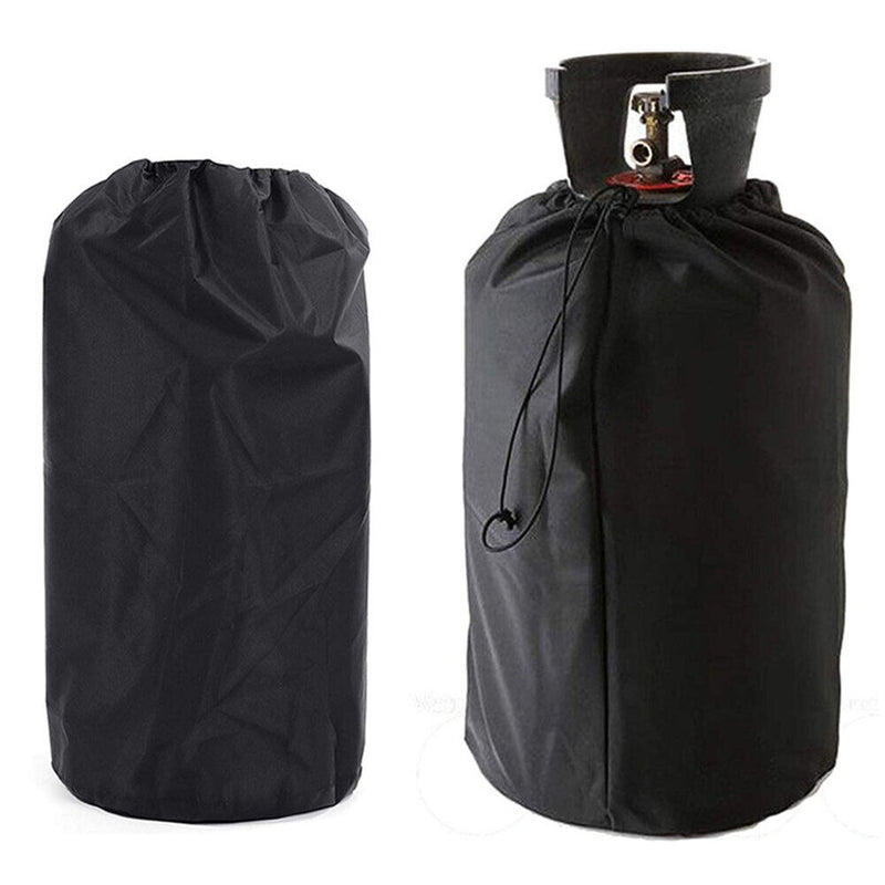 Durable Propane Tank Cover with Drawstring Gas Bottle Cover Camping Accesso