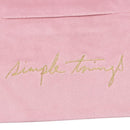 Embroidery Velvet Handkerchief Box Napkin Holder Cover Car Paper Towel Co