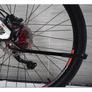 MTB Road Bike Quick Release Kickstand Adjustable Parking Stand Rack (Black)