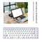 Hot Swap Keyboard Kit Bluetooth-compatible with 72pcs Red Shafts (Purple)