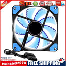 PC Computer 33 LED 120mm Silent Computer Case Heatsink Cooler Fan(Blue)