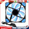 PC Computer 33 LED 120mm Silent Computer Case Heatsink Cooler Fan(Blue)