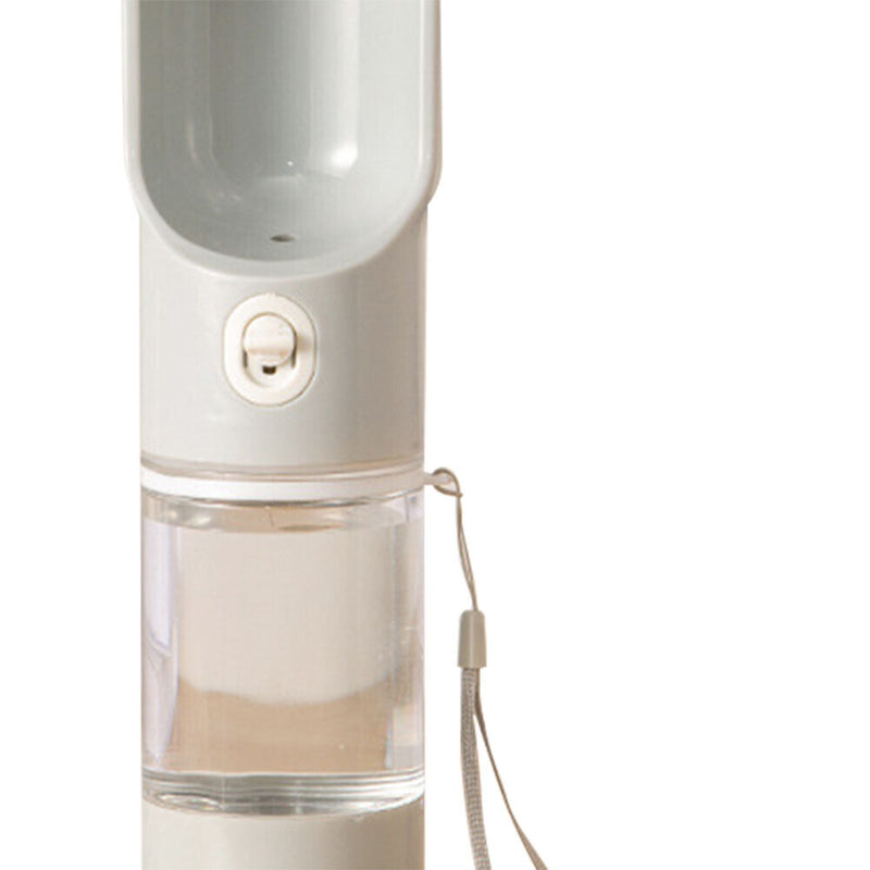 Portable Pet Dog Water Bottle Travel Outdoor Walking Drinking Cups (Grey) Newly