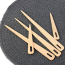 Darning Darning Wooden Tapestry Yarn Knitting Big Eye Needle Sewing Needlework