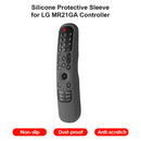 Anti-Slip Smart TV Remote Control Cover for LG MR21GA/MR21GC (Dark Gray)