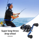 7.2/1 Lure Low Profile Baitcasting Fishing Reel Long Casting Fishing Access