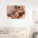 Canvas Paint By Numbers Lying Sofa Lady Oil Hand Painted Drawing Kit Home Decor