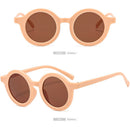 Summer Kids Girl Boy Sunglasses Children Round Sun Glasses UV400 (Pink) Newly