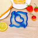 Lunch DIY Sandwiches Cutter Mould Food Die Bread Biscuits Mold(Dolphin) Newly
