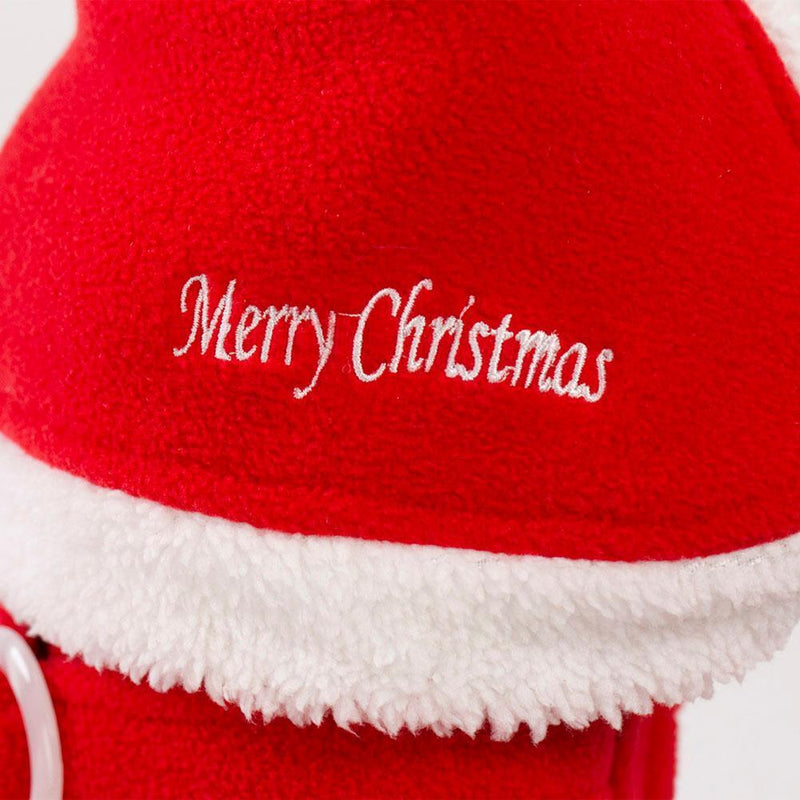 Pet Christmas Clothes Four-legs Hooded Winter Warm Dog Clothing (XXL Coat)