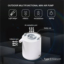 Mini Inflatable Pump Ultralight USB Charging Outdoor Air Pump Camping Light