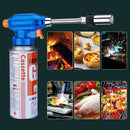 Outdoor Camping Portable Gas Torch Flame Light Camping Ignition Soldering Lamp