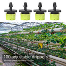 100pcs Garden Orchards Sprinkler Water Dropper Irrigation Misting Drip Emitte