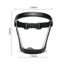 #A Adjustable Transparent Faceshield Cycling Sports Windproof Face Protective Co