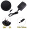 DC24V 2A Adapter AC 100V-240V to DC 24V Converter Power Supply Adapter 5.5*