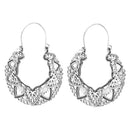 Fashion Hollow Out Hoop Earrings For Women Wedding Jewelry Party C1J7