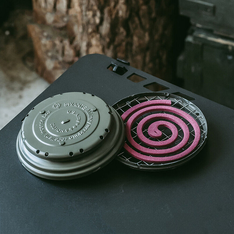 #A Swante Mosquito Coil Holder Outdoor Camping Anti Scald Mosquito Repellent Rac
