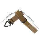 Safety Anti-lost Nylon Glove Hook Hanging Buckle Rope Storage Climbing
