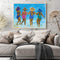 Beach Girls Oil Paint by Numbers Hand Painted Frameless Picture Home Orname