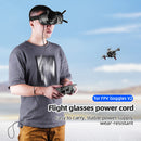 Power Cable for DJI FPV Goggles V2 USB C to DC Power Supply Cord (130cm) Newly