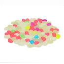 Colorful Noctilucent Pond Fish Tank Aquarium Pebbles Stones Glow In The Dark
