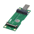 Mini PCI-E to USB Adapter with SIM 8Pin Card Slot for WWAN/LTE Module