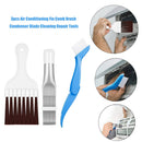3pcs Air Conditioning Fin Comb Brush Condenser Blade Cleaning Repair Tools Newly
