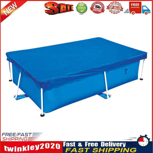 Swimming Pool Cover Waterproof Tarpaulin Anti-dust Floor Mat (221X150cm) Newly