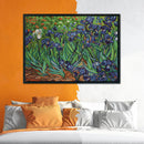 11CT Printed Full Cross Stitch Handcraft Flower Artwork Wall Decoration Kit
