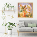 5D Rhinestone Pictures DIY Butterfly Fairy Full Round Drill Diamond Painting Kit