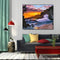 Painting By Numbers DIY Seaside Sunset Canvas Oil Art Picture for Home Decor Kit