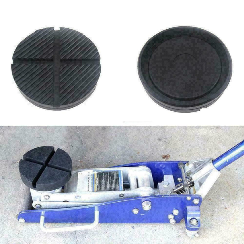 Car Cross Slotted Frame Rail Floor Jack Disk Pad Adapter For Pinch P1V8 U8T0