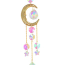 #A Wind Chime Crystal Light Catcher Metal Frame Lighting Ball Windbell Home Deco