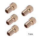 5pcs Bicycle Bike Tire Valve Adapter Convert Presta Cycling Pump Accessory