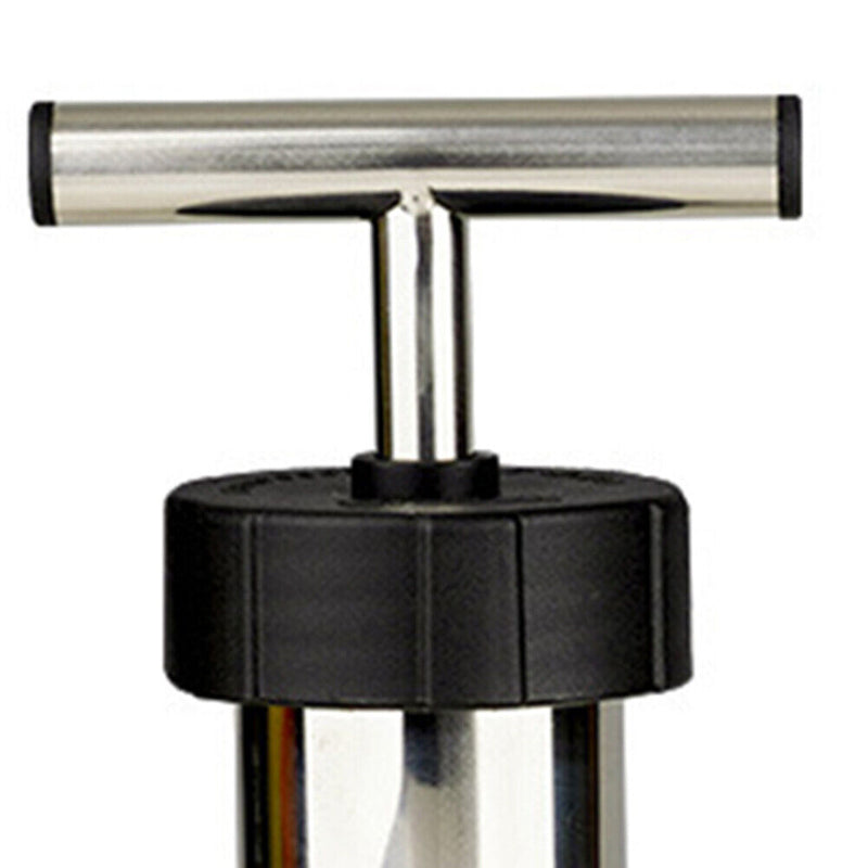 Manual Sausage Maker Stainless Steel Stuffer Homemade Syringe Meat Filler