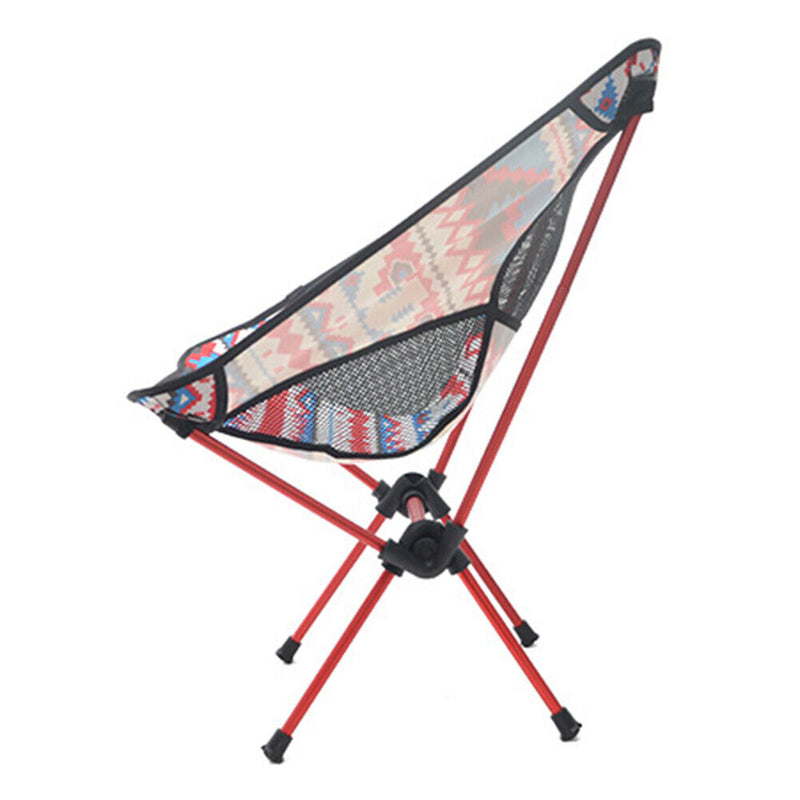 Ultralight Camping Chair Folding Outdoor Hiking BBQ Picnic Seat (White)