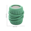 Eco-Friendly Wash Ball Washing Laundry Balls Reusable Tangle-Free (Green)