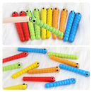 Wooden Magnetic Bug Catching Game Educational Toys for Children Grasping