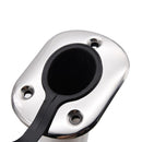 Yacht Pole Rack Stainless Steel Rod Holder Safety 30 Degree Lock for All Ocean