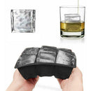 Big Ice Cubed Maker Large Cube Square Trays Molds Whiskey Cocktails Moulds N3F4